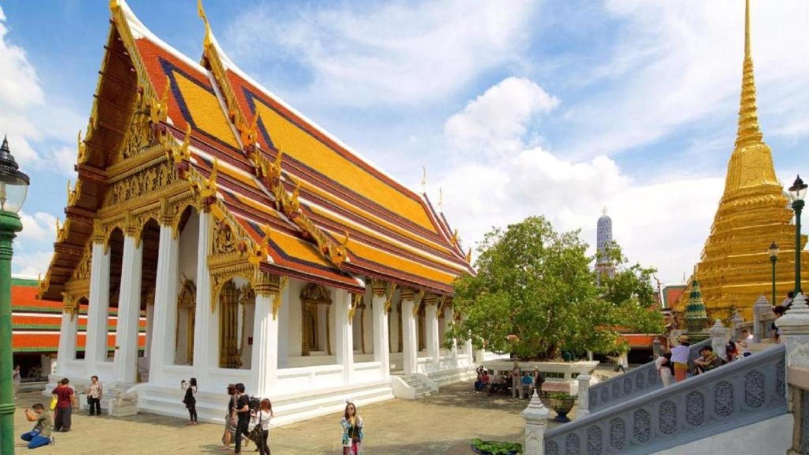 Go Inn The Grand Palace โกอินน์ Mrt สามยอด 방콕 외부 사진